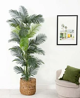 Nearly Natural 9ft. Artificial Paradise Palm Tree