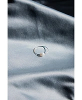 Eden - freshwater pearl skinny gold ring