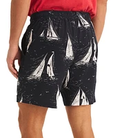 Nautica Men's Printed Sleep Shorts