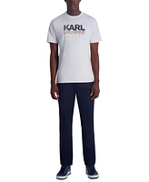 Karl Lagerfeld Paris Men's Drip Logo Graphic T-Shirt