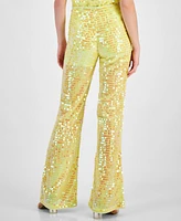 Hugo Women's Mid Rise Sequin Pants