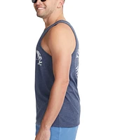 Chubbies Men's The Relaxer Palm Tree Logo Graphic Tank