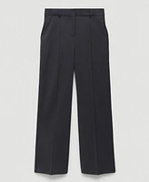 Mango Women's Wool Suit Pants