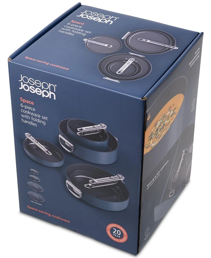 Joseph Joseph Space Ceramic Nonstick 10-Pc. Cookware Set