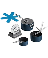Joseph Joseph Space Ceramic Nonstick 7-Pc. Saucepan Set