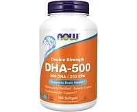 Now Foods Dha-500 Double Strength, 180 Softgels