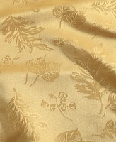 Elrene Elegant Woven Leaves Jacquard Damask Tablecloth