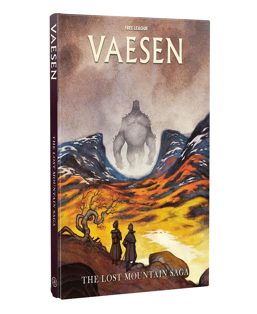Free League Publishing - Vaesen - Lost Mountain Saga Rpg Book