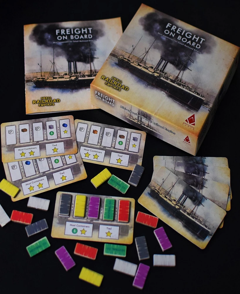 Archona Games - Small Railroad Empires - Freight on Board Board Game