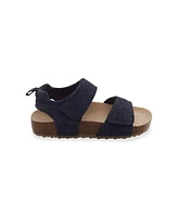 Carter's Little Boys Indy hook and loop Navy Sandal