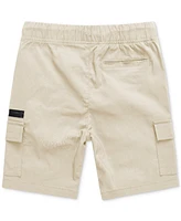 Ring of Fire Big Boys Harley Stretch Tech Fabric Pull-On Cargo Shorts with Moto Detailing