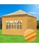 Instahibit Privacy Window Sidewall UV30+ Fits 10x10ft Canopy Gazebo 1 Piece