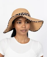 Vince Camuto Floppy Framer Hat with Ribbon Trim