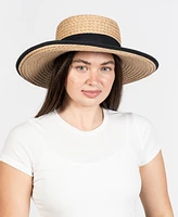 Vince Camuto Grosgrain Ribbon Gondalier Hat