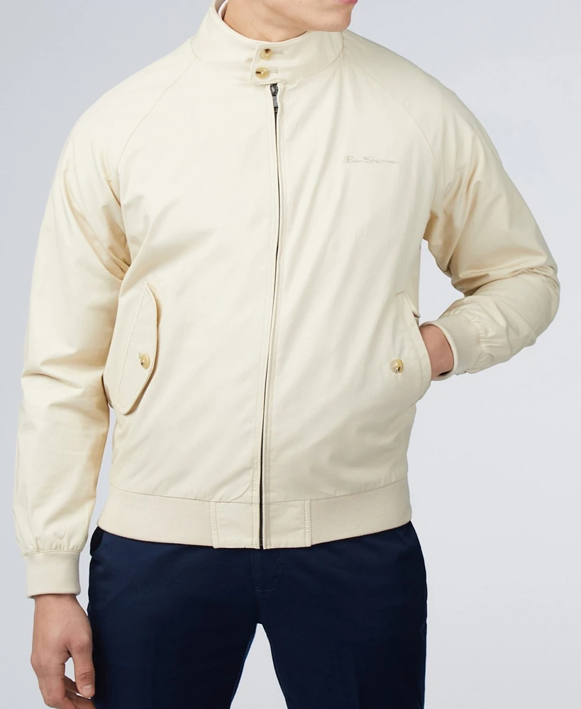 Ben Sherman Men's Signature Harrington Long Sleeve Jacket