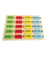 Small Foot Wooden Math Number Tiles Educational Toy