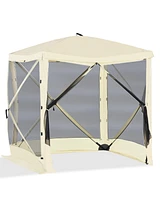 Outsunny 7.1' x 7.1' Outdoor Pop Up Party Tent Canopy w/ Carry Bag,