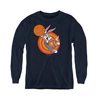 Space Jam 2 Boys Youth Bugs Slam Long Sleeve Sweatshirt