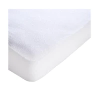 Yescom Cotton Terry Mattress Protector Waterproof Hypoallergenic Vinyl Free Fitted Cover Full