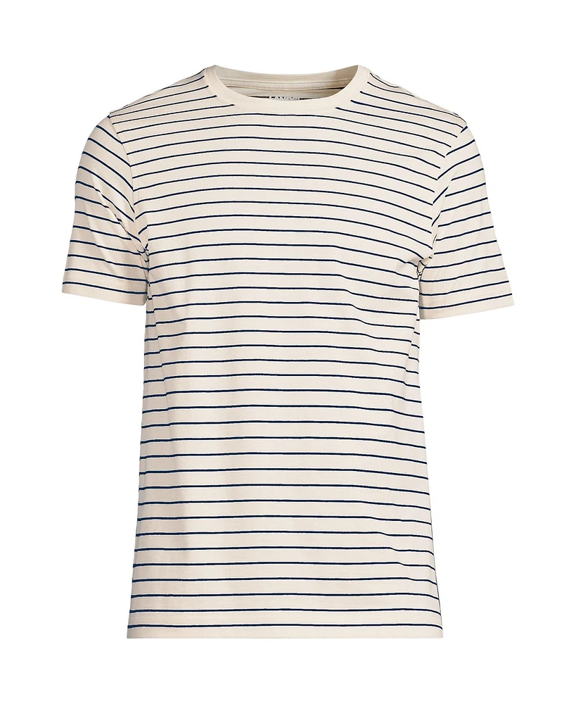 Lands' End Men's Short Sleeve Cotton Supima Tee