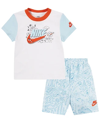 Nike Toddler Boys French Terry Short Set