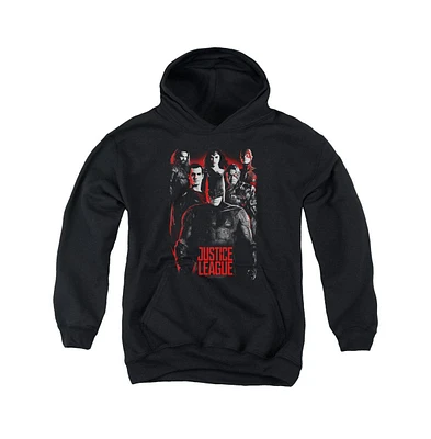 Justice League Boys Movie Youth The Pull Over Hoodie / Hooded Sweatshirt