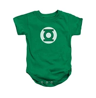 Green Lantern Baby Girls Dc Comics Baby-Girls Logo Snapsuit