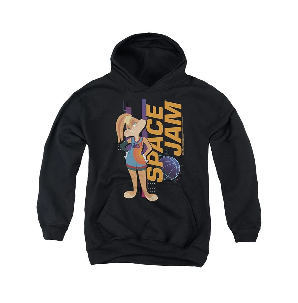 Space Jam 2 Boys Youth Lola Standing Pull Over Hoodie / Hooded Sweatshirt