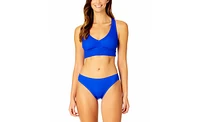 Coppersuit Women's Solid Halter Banded Bra Swim Top