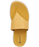 Giani Bernini Women's Cindey Memory Foam Sport Thong Flat Sandals, Created for Macy's