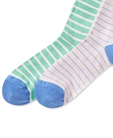 Polo Ralph Lauren Men's 2-Pk. Oxford Striped Slack Socks