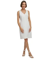 Tommy Hilfiger Women's Fringe-Trim Sheath Dress