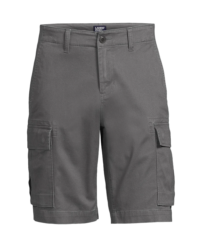 Lands' End Men's 10.5" Traditional Fit Stretch Knockabout Cargo Shorts