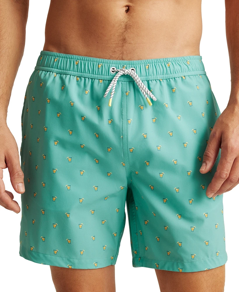 Bonobos Men's Sidecar Graphic 7" Swim Trunks