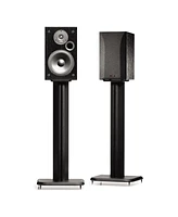 Sanus BF24 24" Fixed-Height Basic Foundations Speaker Stands - Pair (Black)