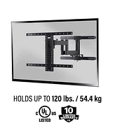 Sanus VODLF125-B2 Premium Outdoor Full-Motion Mount with Corrosion Resistant Coating & Stainless-Steel Hardware for 40"-85" TVs