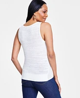 I.n.c. International Concepts Women's Twist-Hem Sweater Tank Top