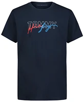 Tommy Hilfiger Big Boys Signature Tangle Short Sleeve T-Shirt