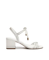Arezzo Women's Camila Mid Block Heel Sandals