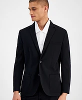 Alfani Men's Alfatech Notch Lapel Patch Pocket Blazer, Created for Macy's