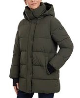 Bcbgmaxazria Women's Hooded Puffer Coat