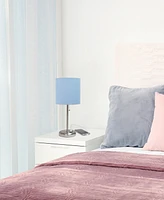 Creekwood Home Oslo 19.5" Contemporary Bedside Usb Port Feature Standard Metal Table Desk Lamp