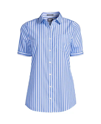 Lands' End Petite Wrinkle Free No Iron Shirt