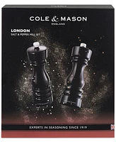 Cole Mason London 7" Wooden Salt & Pepper Mill Gift Set