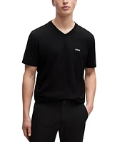 Boss by Hugo Men's Contrast Logo Regular-Fit T-Shirt