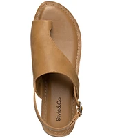 Style & Co Women's Bowiee Slingback Flat Sandals, Created for Macy's