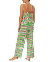 Sanctuary Women's 2-Pc. Printed Ruffled Pajamas Set