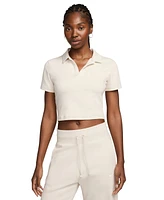 Nike Women's Sportswear Essential Short-Sleeve Polo Top