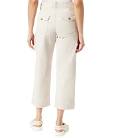 Gloria Vanderbilt Women's Shape-Effect Wide-Leg Cropped Pants