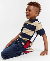 Tommy Hilfiger Toddler Little Boys Colorblocked Stripe Polo Shirt Kent Stretch Jeans